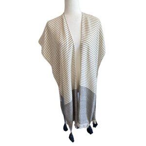 Green Label Lightweight Kimono with Tassels